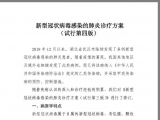 合肥公布新型冠状病毒感染的肺炎最新诊疗方案（试行第四版）