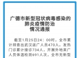 广德已排查出武汉返广人员470人 无疑似或确诊病例