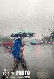 6-8日強降雨帶穩定維持在沿淮淮北  暴雨區高度重疊需防范城市內澇 