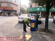 寧國(guó)在城區(qū)設(shè)置300多個(gè)廢棄口罩專(zhuān)用垃圾桶