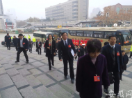 安徽省十三屆人大三次會議第二次全體會議上午召開
