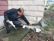 男子在合肥一小區買了套二手復式房 地面下沉不敢住（圖）