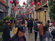 改造后的安慶倒扒獅歷史文化街區元旦正式開放