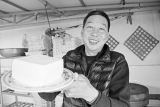 【新春走基层】在寿县八公山下豆腐村里做豆腐