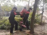 合肥一老人走失30多個小時 幸得民警緊急救援