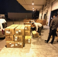 10.8萬只口罩從大阪運抵合肥