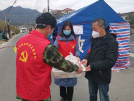 旌德“徽姑娘”为战“疫”人员送上“暖心餐”