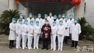 今天下午，宣城市首例確診患者治愈出院（視頻）