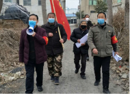 江淮战“疫” 党旗飘扬|老党员走街串巷 宣传防控知识