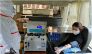 讓愛傳遞！蚌埠首例新冠肺炎治愈者捐獻(xiàn)血漿