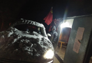 組圖|宿州抗疫：風(fēng)雪夜，我在崗！