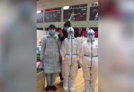 淮南護士從武漢發回抗疫三句半視頻 傳達滿滿正能量