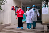 六安市第三例確診患者治愈出院 