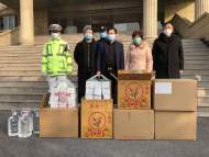 蕪湖市沈巷鎮一企業家積極為家鄉籌集防疫物資