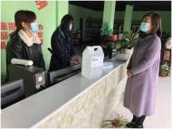 淮南大通區為企業“春風送暖”