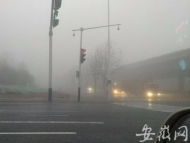 局地能見度低于200米 安徽22縣市發布大霧預警