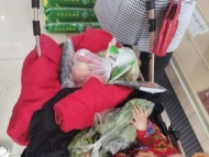 “豬肉大盜”利用孫子的嬰兒車 多次在商店里偷肉 