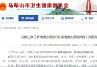馬鞍山即將治愈出院1例 尚有11人正在接受醫學觀察