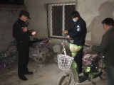 男子连续盗窃电瓶车 泗县民警蹲守人赃并获