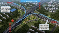 4月14日晚合肥郎溪路高架與裕溪路實現互通
