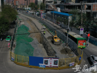 受疫情影響 合肥長江東路改造工程推遲到年底竣工