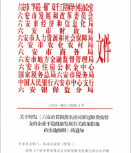 六安制定支持中小微企業平穩健康發展細則