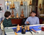 小小葫蘆大千世界  “葫蘆烙畫”傳承人鄭小良做客徽派