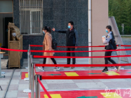 東至二中：返校首日，早晨七點早讀已如常開始