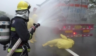 載29噸氫氟酸槽罐車高速泄漏  池州多部門快速處置化險為夷