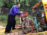 合肥蜀山区清理废弃网租单车 10天清理超5000辆