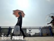合肥市氣象臺發布2020年首個高溫預警 最高氣溫將升至36~38℃
