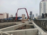 4、5号线新进展：丰玉区间右线贯通 三孝口站主体完成底板浇筑