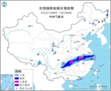 暴雨黄色预警继续发布！全国10省市有大到暴雨