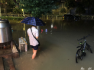 降雨致合肥經(jīng)開區(qū)多處成“海” 部門回應(yīng)稱：澇點多在下穿橋附近