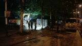 合肥习友路一供水管道爆管 供水抢修人员连夜抢修