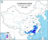 9省区将有大到暴雨 其中安徽南部有大到暴雨