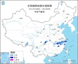 暴雨蓝色预警：江西北部局地有大暴雨