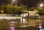 合肥紫云路積水已退 路面交通已恢復