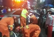 歙縣21日晚有兩車相撞 事故造成1死1傷