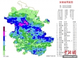 安徽20.8%面积遇暴雨 未来一周降水持续