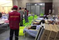 肥西三河村民因集中降雨緊急轉移 合肥168中學已安置300余人