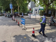 大考2020|合肥二中考點：交警臨時封閉曙光路