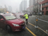 合肥北一环与肥西路交口积水严重  肥东龙塘高速桥下被水淹