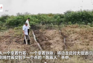 蕪湖14.8公里長石硊大堤上 30多村民“跑籌”接力巡堤