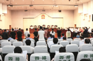 當涂縣檢察院提起公訴的陳學忠等33人涉黑案開庭審理 