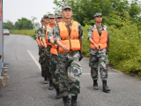 102名人民子弟兵驰援合肥包河防汛抗洪