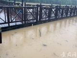 因强降雨 合肥翡翠湖公园水位已接近廊道