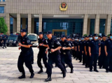 阜阳火速集合警力驰援王家坝