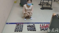 淮南警方查獲一企業偽造百余印章 抓獲8名嫌疑人 