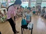 肥东龙塘幼教青年小区幼儿园开展“低碳环保在行动”主题教育活动